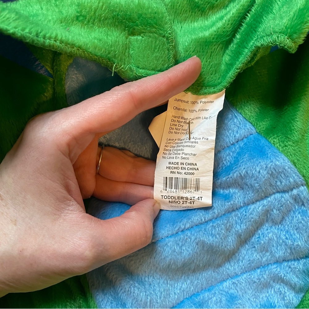 Kids Dragon Costume Size 2T - 4T - Picture 10 of 10